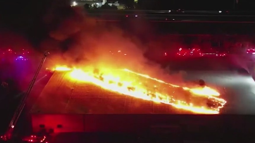 Fireworks ignite in Orlando-area warehouse fire leaving several injured